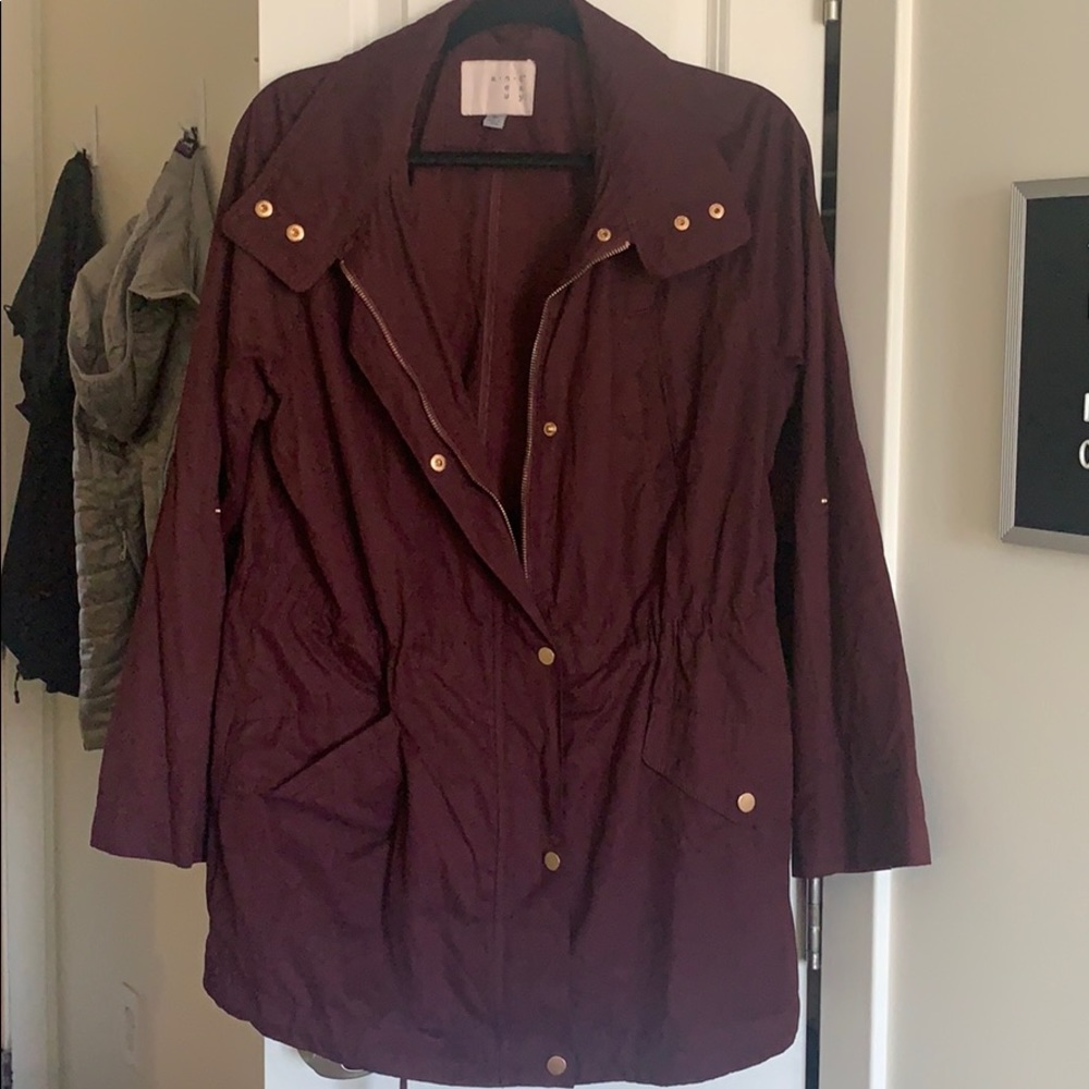 Maroon Light Jacket